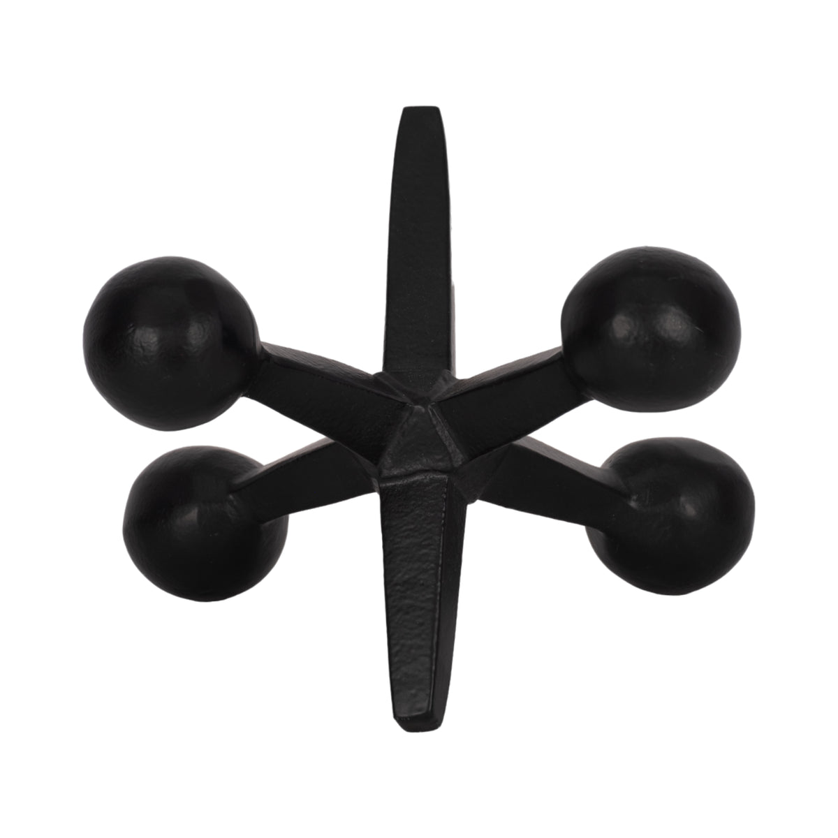 Devon Black Metal Jacks Decor