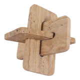 Coyoteville Tan/Brown Travertine Knot