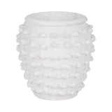 Merlin White Woven Knot Planter