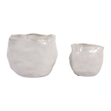 Draperstone Ivory Planters (Set of 2)