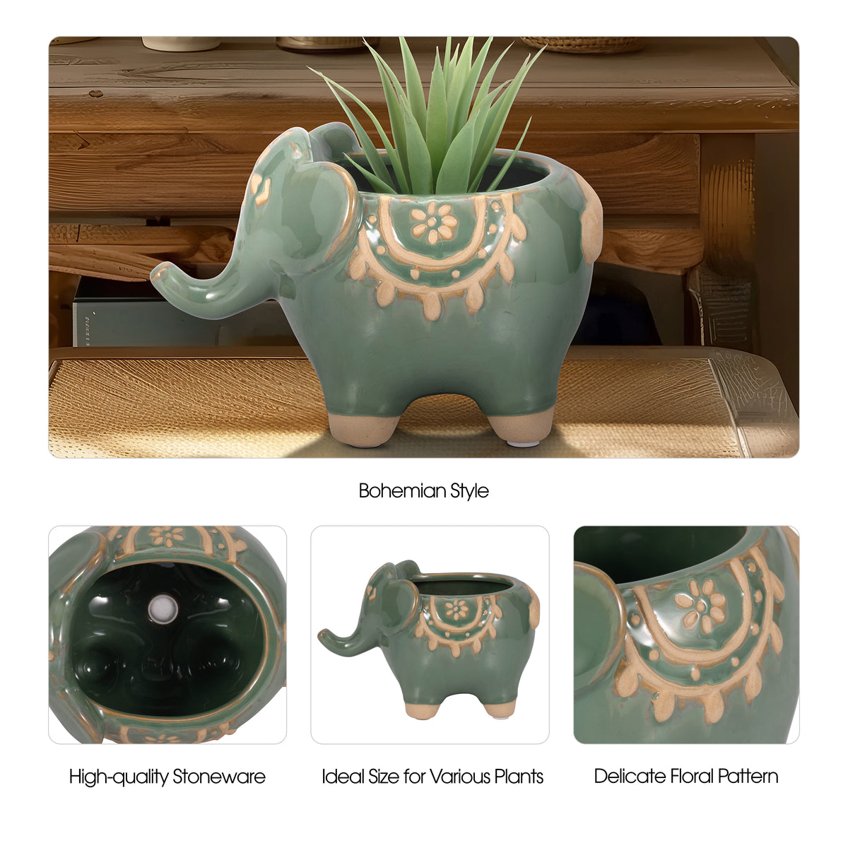 Miastone Green Planter