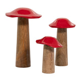 Cedar Stock Red Wood Toadstool Mushroom