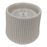 Tangair Ivory Vanilla Ribbed Candle