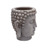 Port Costa Gray Buddha Head Planter