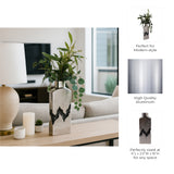 Haldenmill Silver/Black Medium Vase