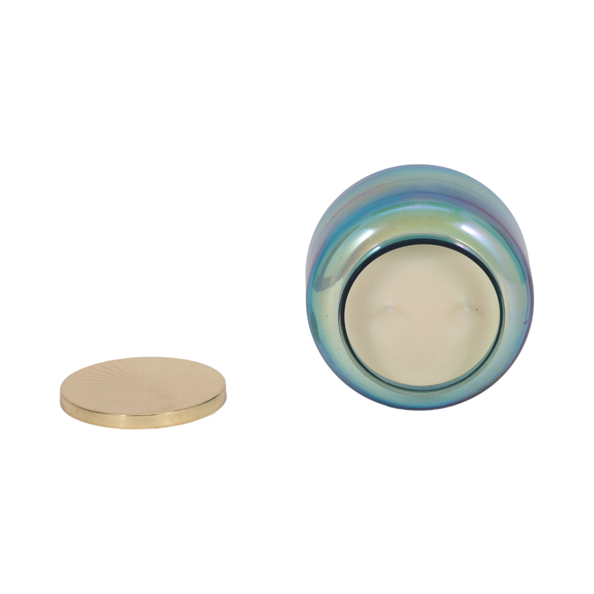 Dashholm Blue/Gold Jasmine Luster Candle