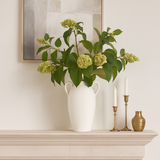 Laylaford White Ceramic Textured Jug with Handles