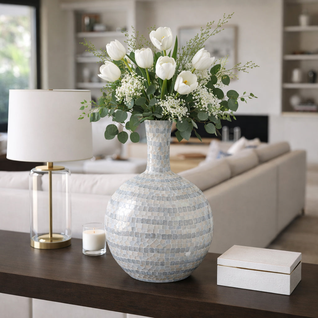 Ewinggate Blue/Gray Vase