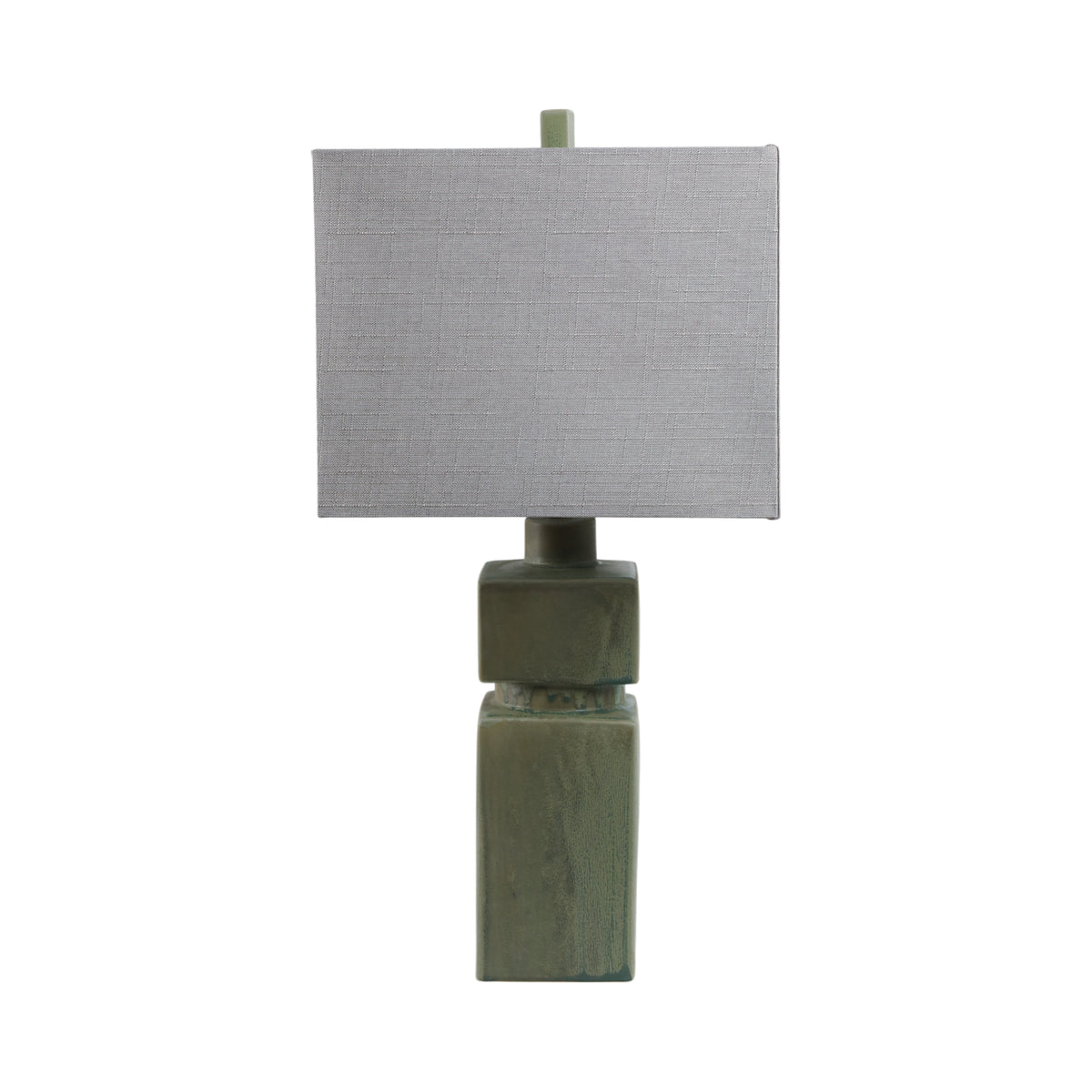 Sparkle Green Reactive Finish Table Lamp