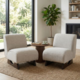 Noelstone Ivory/Brown Chair