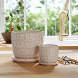 Leonaham Ivory Planters (Set of 2)