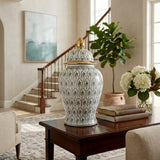 Bellrose Green/White/Gold Chinoiserie