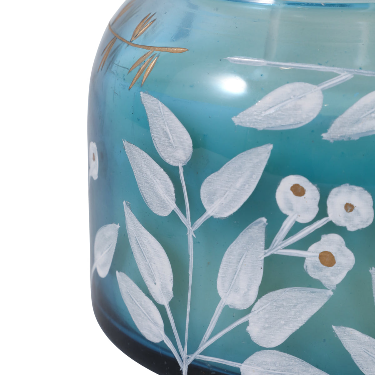 Flynnshaw Blue/Ivory 33 Oz Jasmine Candle