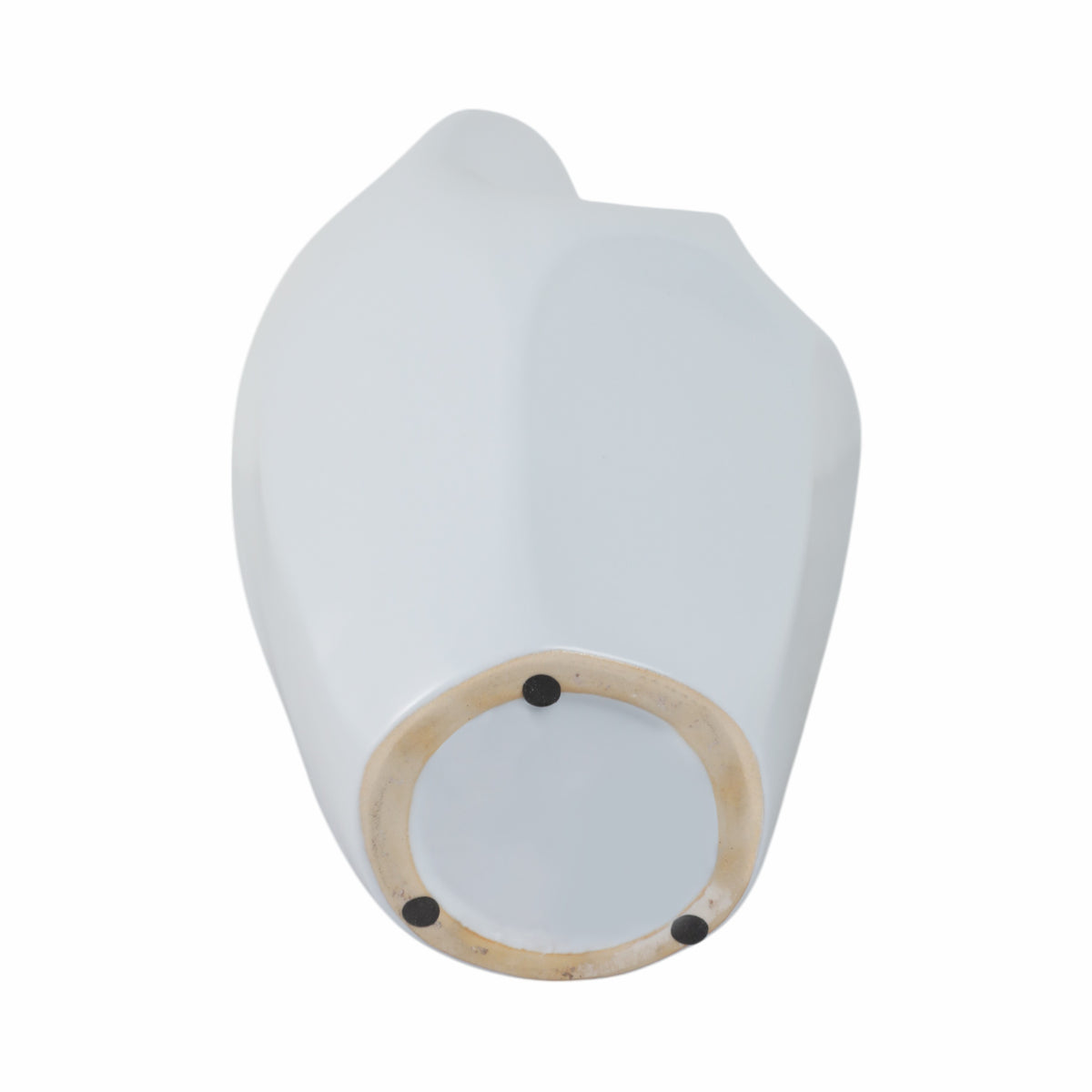 Sanitarium White Ceramic Abstract Vase