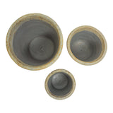 Ocotillo Tan Terracotta Planters (Set of 3)