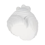 Riverkern White Large Curvy Ribbed Sculpture