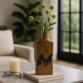 Haldenmill Gold/Brown Medium Vase