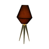 Meadow Lakes Black Metal Tripod Table Lamp