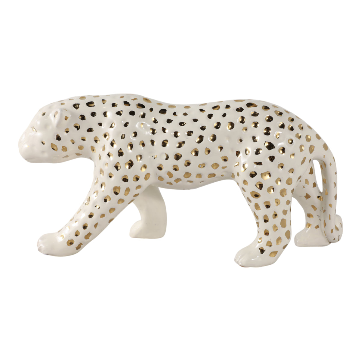 Trentonrun White/Gold Walking Decor