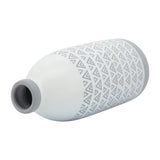 Rio Bravo Gray Ceramic Aztec Vase