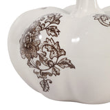 Earp Brown/White Small Chinoiserie Pumpkin