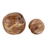 Worswick Natural Teak Root Orbs (Set of 2)