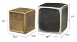 Brics Multicolor Side Table Set (2-Piece)