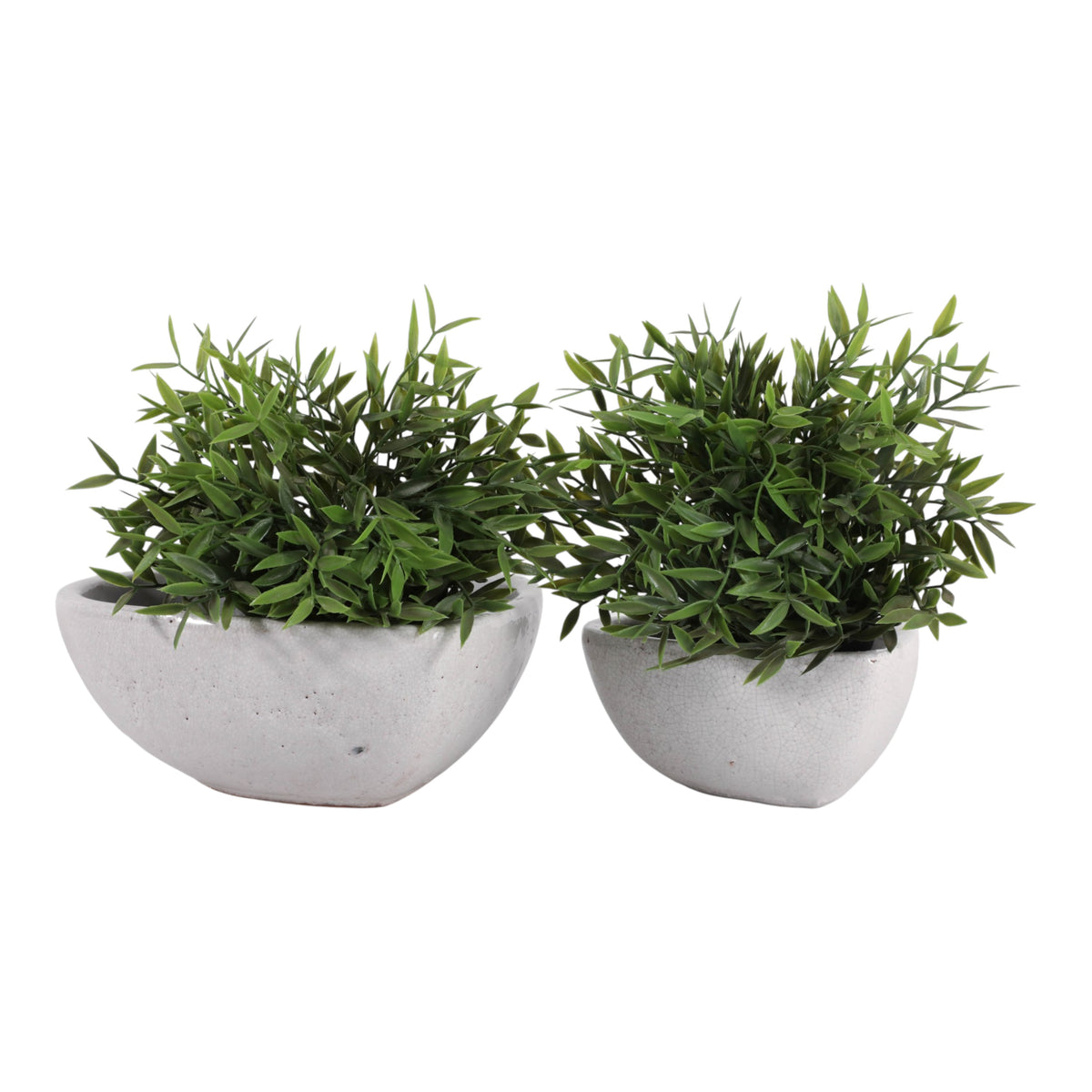 Devoncliff White Planters (Set of 2)
