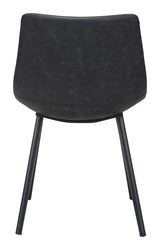 Daniel Vintage Black Dining Chair (Set of 2)