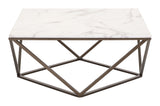 Tintern White & Antique Bronze Coffee Table