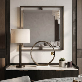 Brewerrose Bronze/White Large Decor