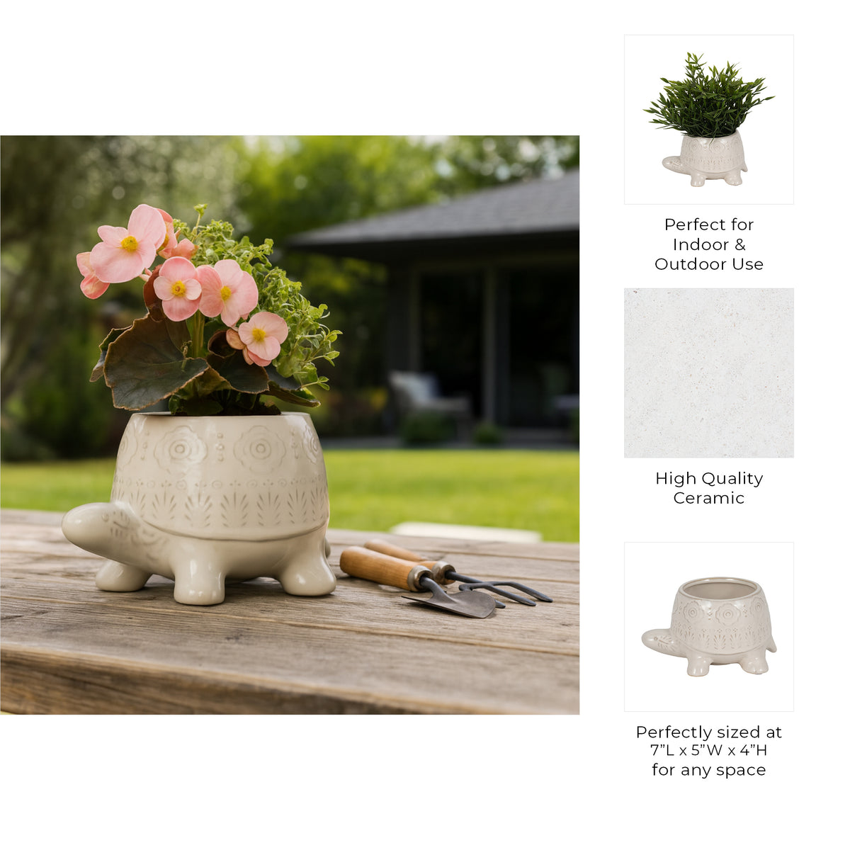 Fargocross White Planter