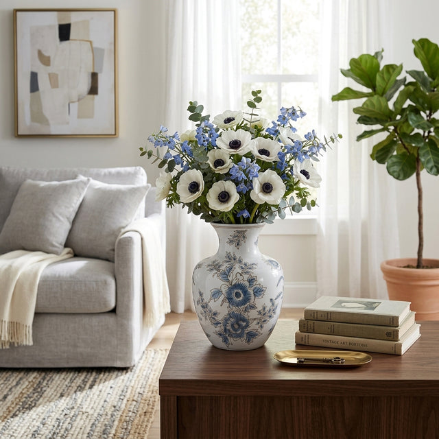 Holdenridge Brown/Blue Chinoiserie