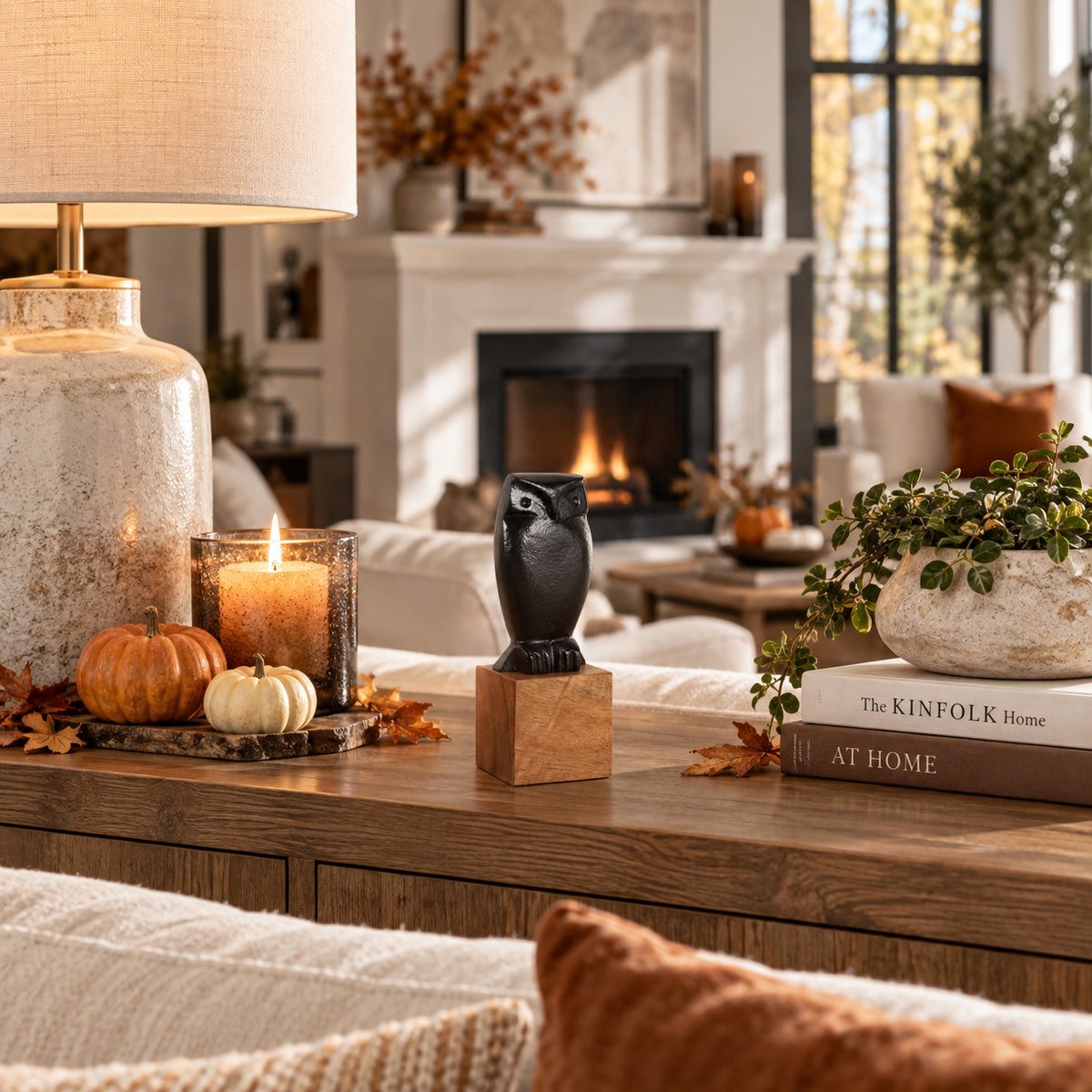 Gavinrun Black/Tan Decor