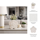 Lucascrest Ivory/Tan Vase