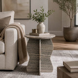 Nateway Brown/Black Table