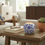Honcut Green/White Jasmine Chinoiserie Candle