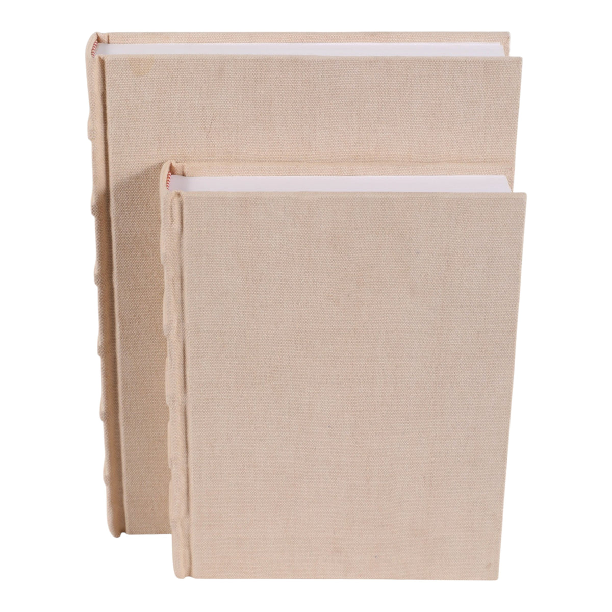 Tobin Ivory Canvas Decorative Note Book (Set of 2)
