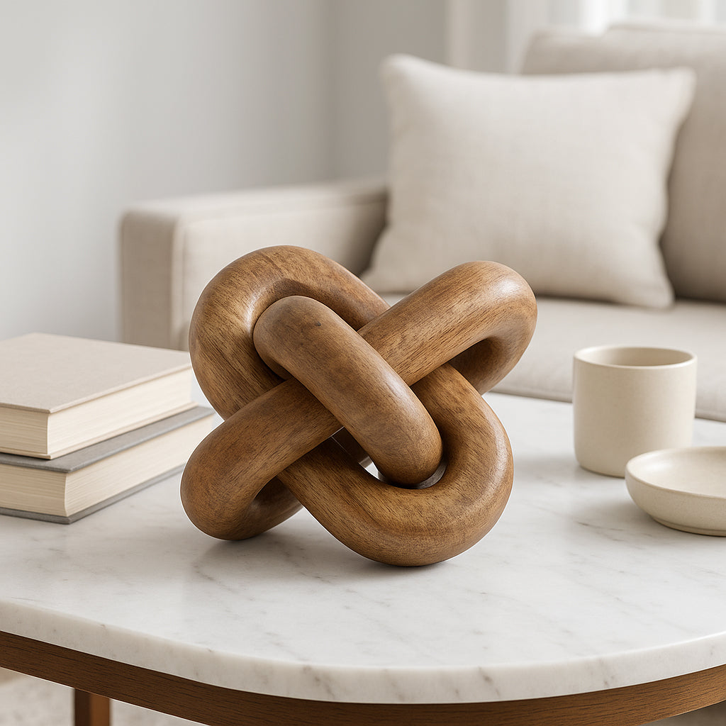Elderridge Natural Wood Decorative Knot