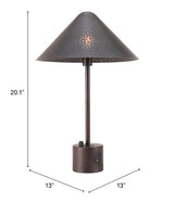 Cardo Bronze Table Lamp