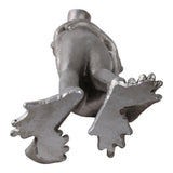 Cantil Silver Hugging Frogs Figurine