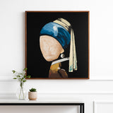 Cohenbrook Black/Blue/Yellow Wall Art