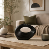 Obie Black/Brown Wooden Object