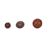 Coso Multicolor Sports Ball Objects (Set of 3)