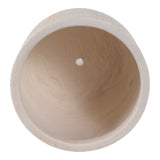 Calexico Ivory Cement Texture Resin Planters (Set of 3) - 22136EC