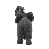 Prestonlake Black Resin Elephant Table Accent - 16285-02EC