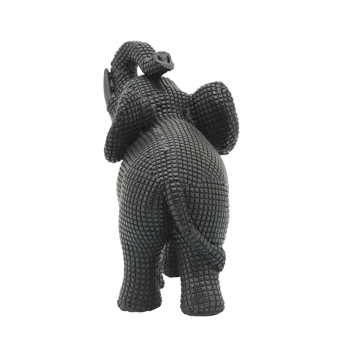 Prestonlake Black Resin Elephant Table Accent - 16285-02EC