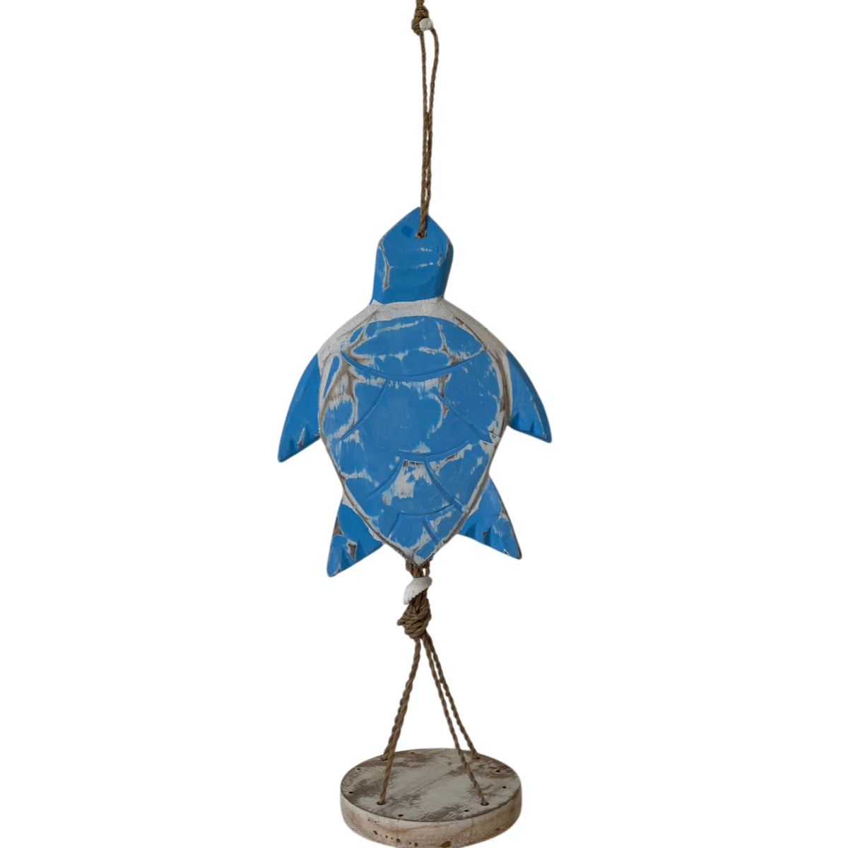 Simmler Multicolor Turtle and Glass Hanging Decor