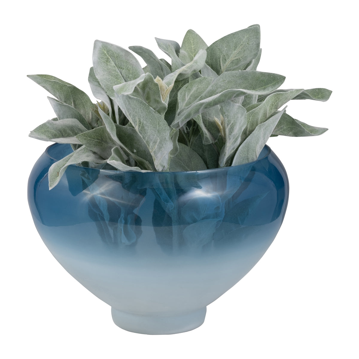 Reynolds Blue Glass Decorative Bowls (Set of 2)