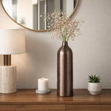 El Toro Black Metal Cylinder Vase